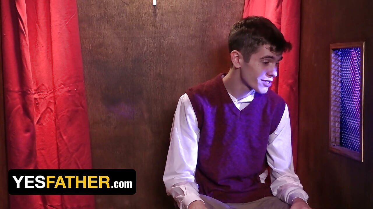 Yes Stepfather - Horny Priest Absolves Sinful Twink by Fucking the Hell Out of His Tight Asshole