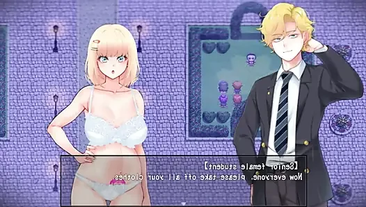 Amelie fällt immer wieder hin Eine endlose Woche in der Magic Academy Hentai Game Sex Anal Blowjob Cosplay Große Titten BDSM NTR