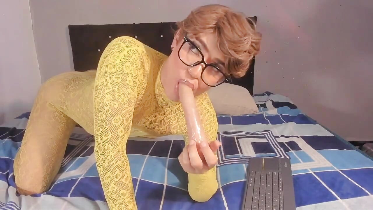Sexy Ken Femboy with Hard Cock