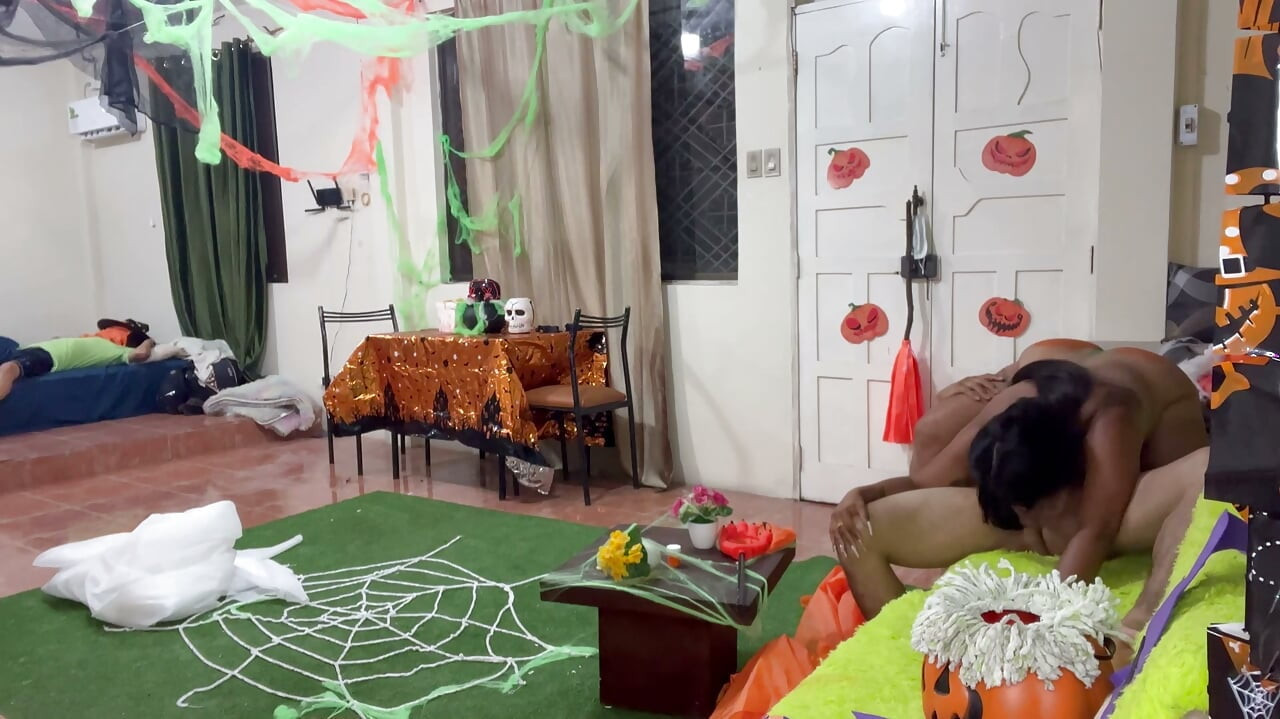 I'm celebrating Halloween by fucking my beautiful, big-assed, busty stepmom.