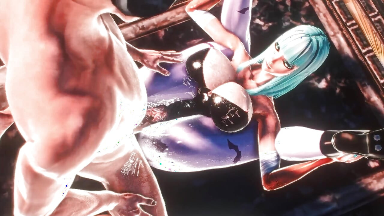 Morrigan Aensland in the Electron Temple (part 3)