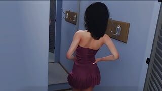 Away From Home (Vatosgames) Part 74 Fucking In The Public Changing Room By LoveSkySan69