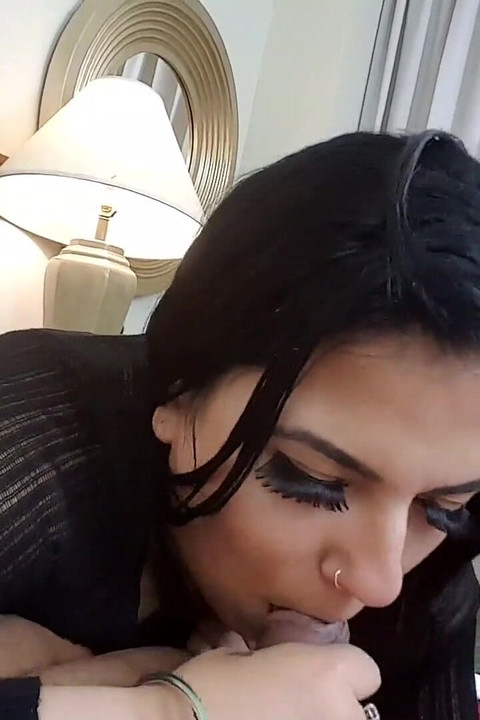 Arab Hotwife Stella Carter Plays with a Big Black Man