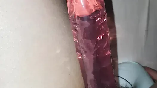 So tief mit dem Dildo. Noch tiefer beim nächsten mal...