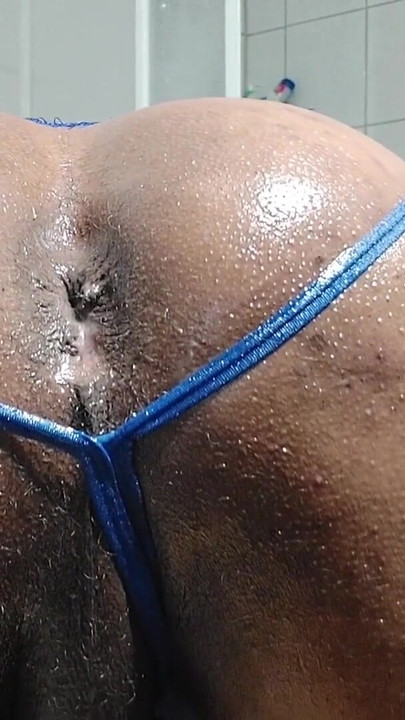 Thrilling moment from "Oiled I fuck my slutty ass part 2"
