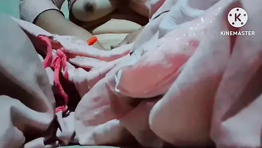 Too hot hot sexy pussy takes too much time to cool it down