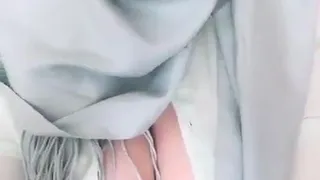 Hijab with Sexy Lips