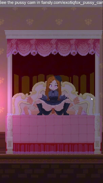 Unforgettable moment from "Dick Hungry Sluts! Castle of Tempation Part 1 ExotiqFox Gamer Girl Gooning Live Masurbation"