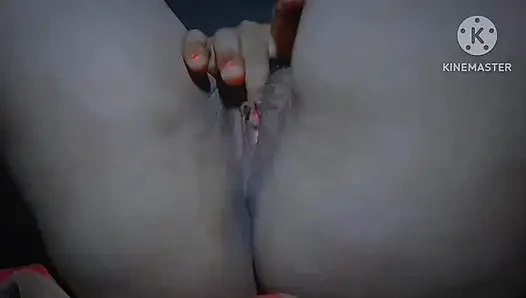 There is no one to leave alone in the house, time is passing by masturbating.
