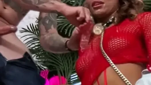 90-Pound Whore Kylie LeBeau Wants More Of Bryan Gozzling's Sloppy Anal