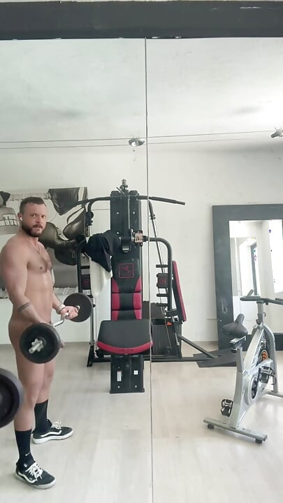 Macho Alpha Jerk off and Shoot in the Mirror