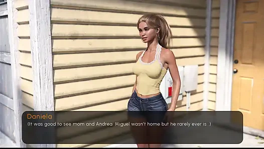 Sunset Rose 2 Daniela spor yaparken çok ateşli görünüyor