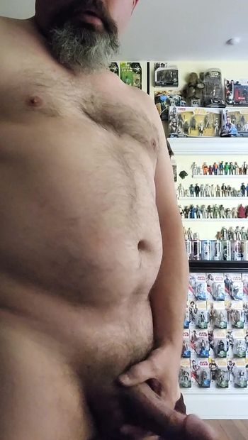 Jerking off in my toy room