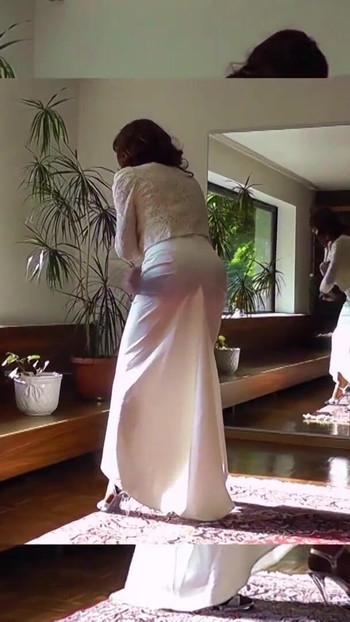 Stunning moment from "Wanking In Naughty See Through Clothing - compilation of the best sequences"