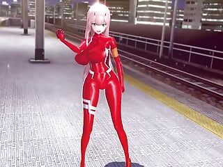 Mmd R-18 - anime - chicas sexy bailando - clip 205