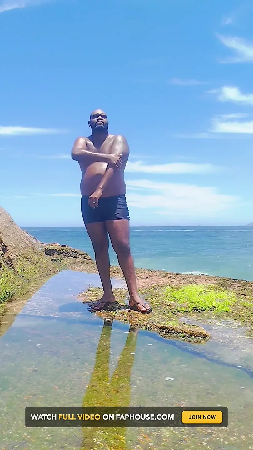 Showing off My Big Body in Rio De Janeiro