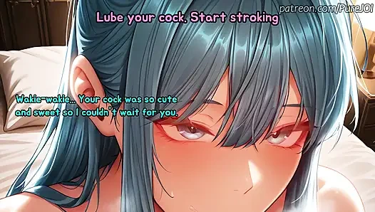 Azgın orta yaşlı seksi kadınlar yarağını kontrol etmek için evine geliyor (seks 31 talimatı)