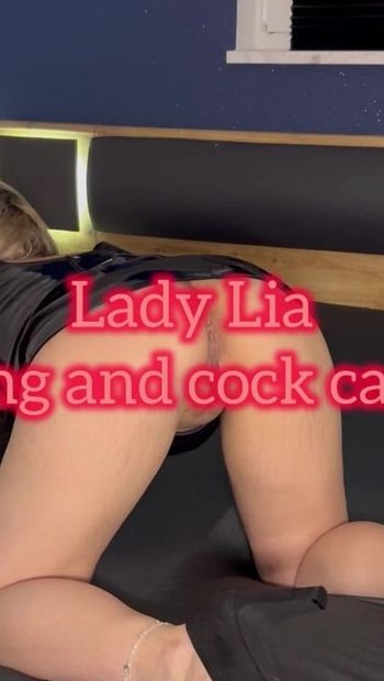 Ass Licking and Chastity riding with pee.