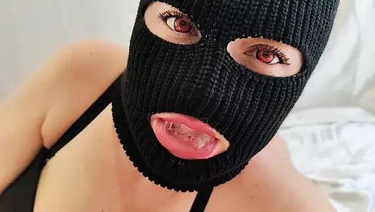 Vampirkönigin lutscht mich trocken - leidenschaftlicher blowjob, spermaspiel &gieriges schlucken