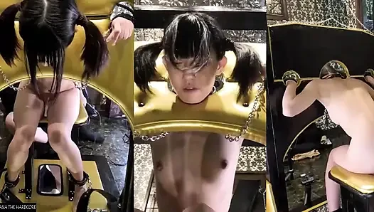 Pemotretan video debut cosplayer langsing