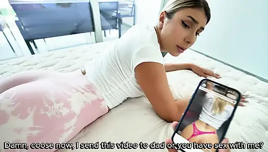 Step Mom will do anything to make me Delete this Videos