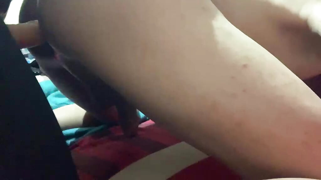 Inversion Eating her husband's ass mercilessly punching deep