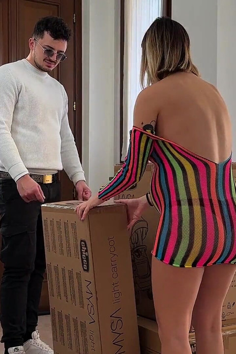 Anal I Get My Ass Fucked by the Owner of the Store Where I Bought the Stroller. Pregnant