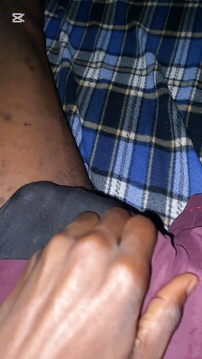 Stroking bbc after hitting the gym