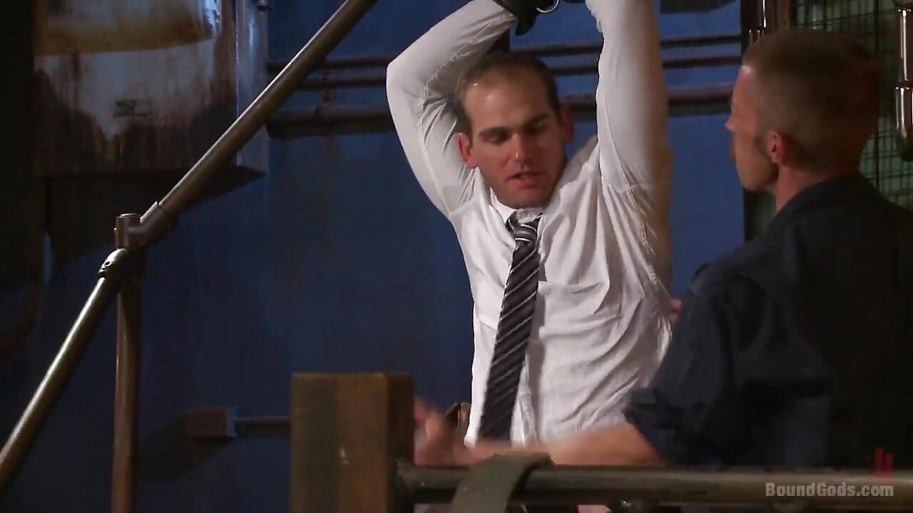 Creep Handyman Torments and Pushes His Boss