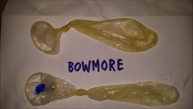 Drinking Cum from Two Condoms from a Stranger