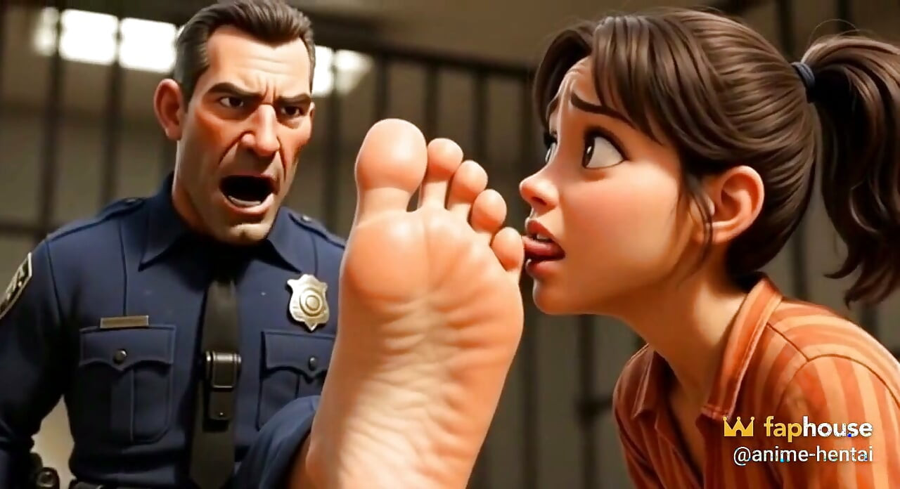 Licking Cop's Feet - Heavy Degradation