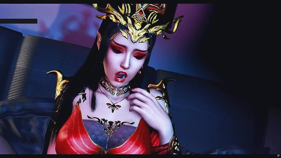 Piksel diyarı tanrıçası: zincirsiz kıvrımlar - 3 boyutlu animasyon hentai