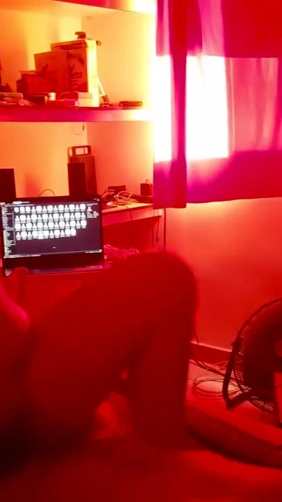 Thrilling moment from "Hot Cowgirl and Doggystyle action in the red room!"
