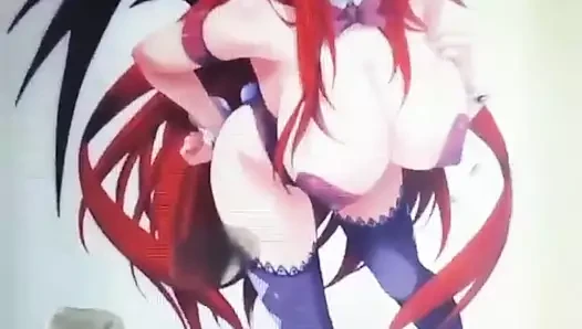 Tetona anime için rias gremory cumtribute için harika cumshot