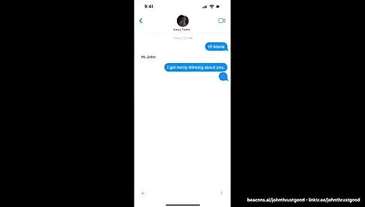 Alexia Twerk ile seks yaptım ve beni sert bir şekilde için twerk yapıyor - John Thrustgood