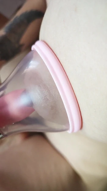 Iconic moment from "Jerk off to my nipples while I take off"