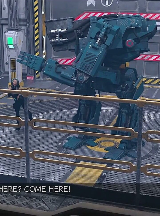Stranded in Space - Checking Out the Cute Robot Girl