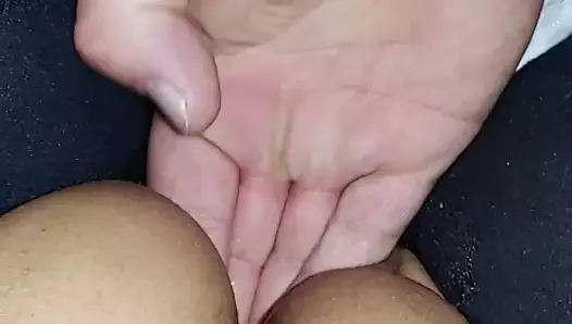 FURIOUSLY FINGERING MY LATINA WIFEY TIL ORGASM HOT HOT HOT