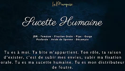 I'm hungry for your cock - french audio porn cum play