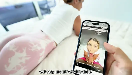 Step Mom will do anything to make me Delete this Videos