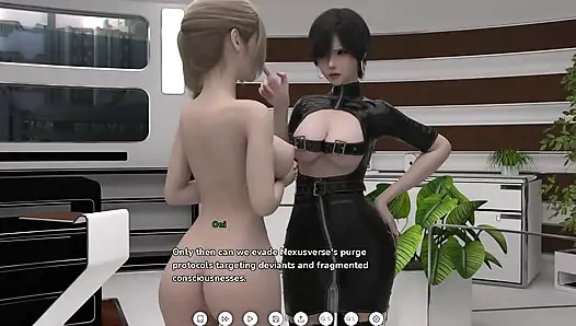 Dia bermain dengan menempatkan penisnya ke payudaranya. Gameplay