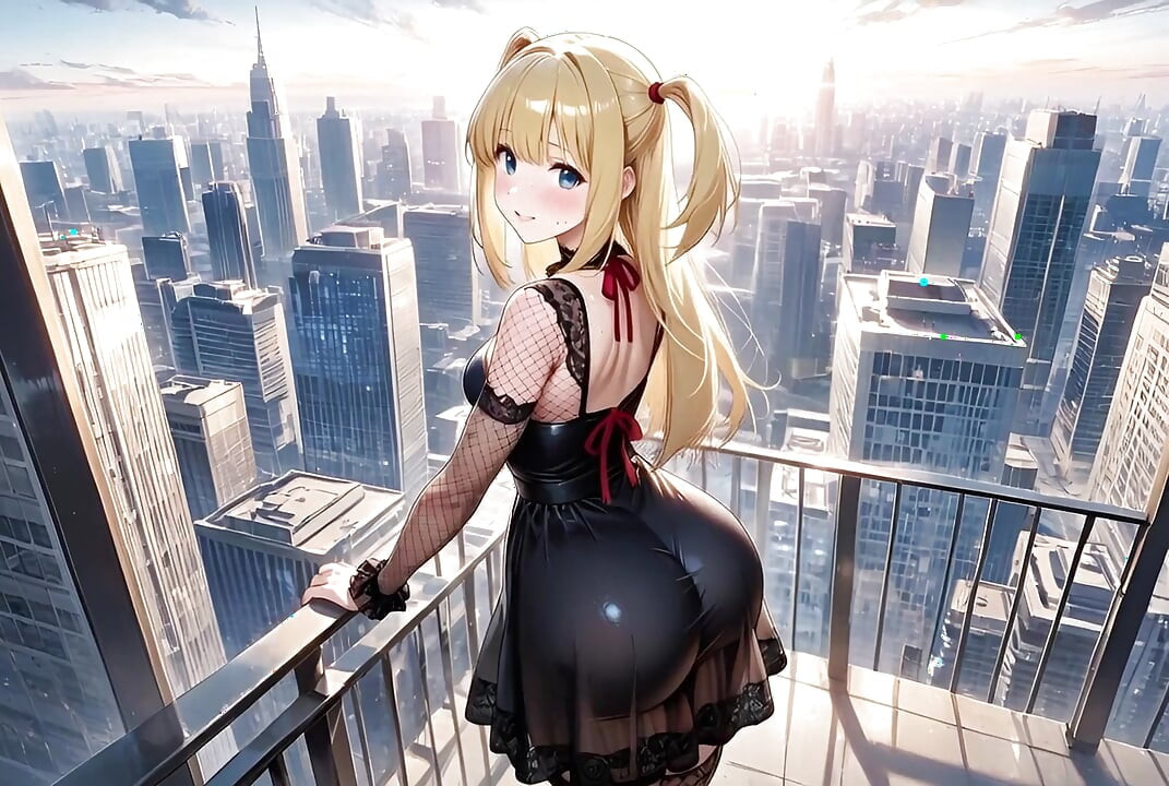 Amane Misa Sedujo a Light En El Tejado De La Sede En La Adaptación Artificial De Death Note