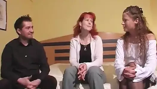 Copulation porn video – Amateur porn with husbands who lend their wives for threesome sex Vol 2