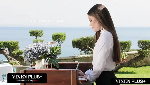 VIXENPLUS MILF Brandi Takes On 2 BBCs At Hotel Vixen