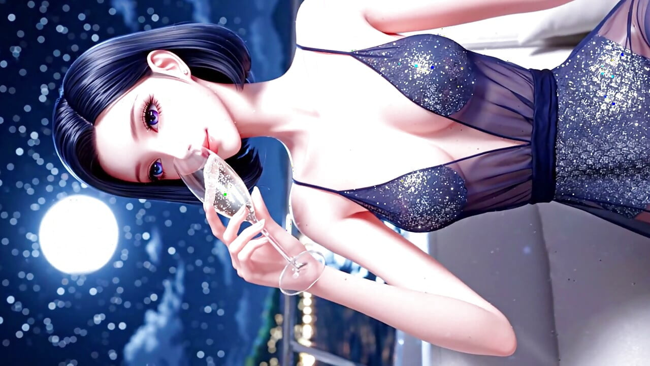 Những ngày vui vẻ của những cô gái anime xinh đẹp: Thiên đường mùa hè 3D Anime AI-Generated