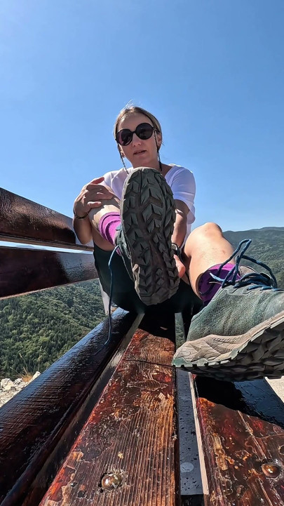 Mistress Control: Conquering the Mountain Peak Barefoot