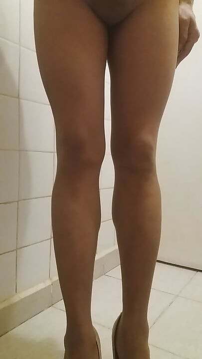 in the bathroom very sexy