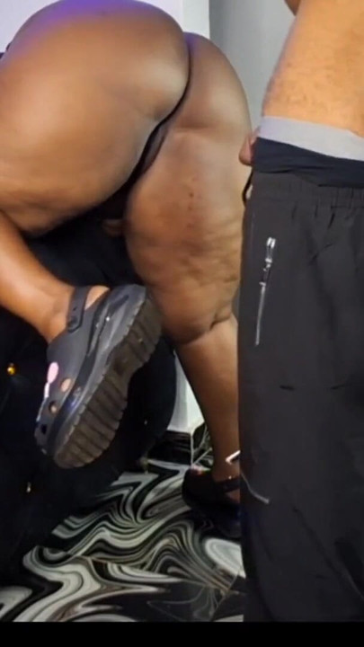 Jaw-dropping moment from "Quick Standing Blowjob and Doggy fuck before stepping out - Mara Exotic"