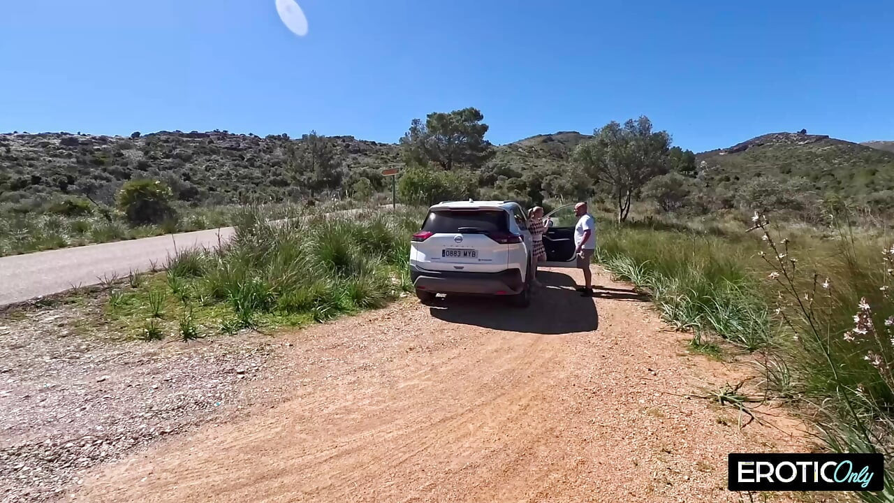 German Grandpa Meets a Hot Blonde for an Unforgettable Outdoor Hookup