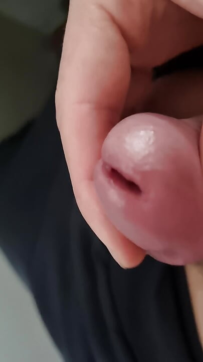 Handjob med 2 bukser, taske selv stram, men det var lækkert!